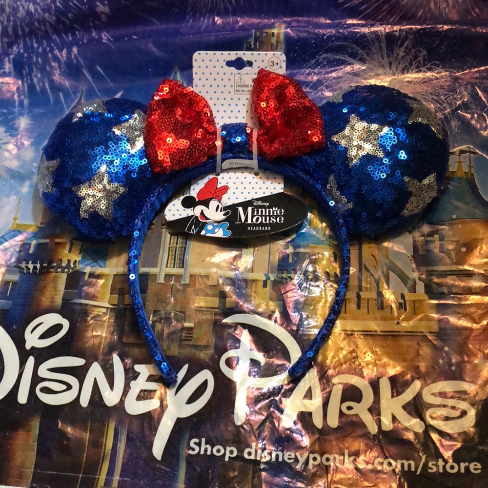 Sequin Minnie Mouse Ears.